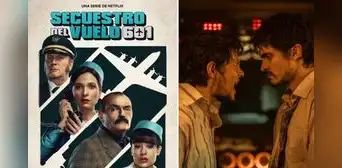'Secuestro del vuelo 601', reparto: ¿quiénes son los actores de la serie de Netflix?