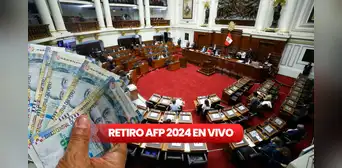 RETIRO AFP 2024 EN VIVO: aprueban debatir retiro de fondos y reforma del sistema de pensiones por separado RETIRO AFP 2024 EN VIVO: aprueban debatir retiro de fondos y reforma del sistema de pensiones por separado