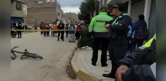 Junín: muere niño de 11 años atropellado por combi cuando manejaba bicicleta en Chilca