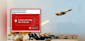 Cancillería del Perú pide a connacionales en Israel mantenerse en alerta por ataques de Irán Cancillería del Perú pide a connacionales en Israel mantenerse en alerta por ataques de Irán
