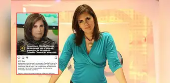 Prensa venezolana confunde a periodista Claudia Cisneros y la acusó de cometer evasión de impuestos