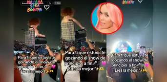 Joven con discapacidad va a concierto de Karol G y amigos levantan su silla de ruedas para que vea el show Joven con discapacidad va a concierto de Karol G y amigos levantan su silla de ruedas para que vea el show