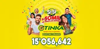 La Tinka EN VIVO: resultados y sorteo de hoy, 14 de abril de 2024 La Tinka EN VIVO: resultados y sorteo de hoy, 14 de abril de 2024