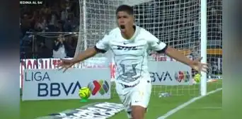 Piero Quispe marcó espectacular golazo y le dio la victoria a Pumas UNAM en México