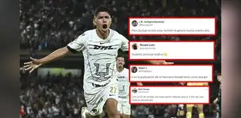 Hinchas de Pumas se rinden ante Piero Quispe tras su primer gol: "Nuestro príncipe andino"