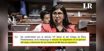 Mochasueldos: Plantean suspensión de Katy Ugarte por recorte salarial Mochasueldos: Plantean suspensión de Katy Ugarte por recorte salarial