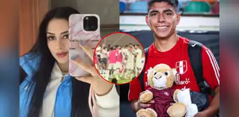 Cielo Berríos se emociona y reacciona al primer gol de Piero Quispe en México con tierno mensaje Cielo Berríos se emociona y reacciona al primer gol de Piero Quispe en México con tierno mensaje