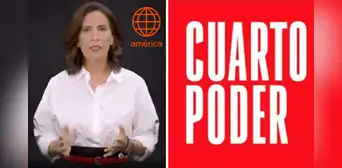 Sol Carreño se ausentó de 'Cuarto poder' en América TV y reporteros sorprenden al reemplazarla Sol Carreño se ausentó de 'Cuarto poder' en América TV y reporteros sorprenden al reemplazarla