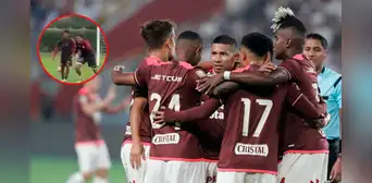 ¿Nuevo fichaje? Universitario y el llamativo invitado que entrena junto con el plantel en Campomar ¿Nuevo fichaje? Universitario y el llamativo invitado que entrena junto con el plantel en Campomar
