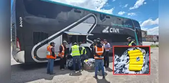 Descubren encomienda de paquetes de cocaína en bus interprovincial de Juliaca – Arequipa