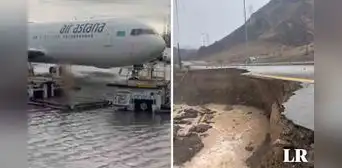 Inundaciones en el aeropuerto de Dubái, el segundo más transitado del mundo, tras fuertes lluvias Inundaciones en el aeropuerto de Dubái, el segundo más transitado del mundo, tras fuertes lluvias