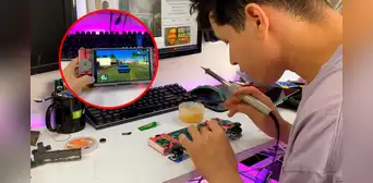 Joven venezolano sorprende a todos al construir PlayStation portátil usando piezas recicladas Joven venezolano sorprende a todos al construir PlayStation portátil usando piezas recicladas