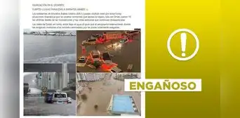 Imágenes no exponen recientes inundaciones en los Emiratos Árabes Unidos Imágenes no exponen recientes inundaciones en los Emiratos Árabes Unidos