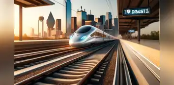 Este es el futuro tren que construirían en Texas: podrás llegar en 90 minutos de Dallas a Houston Este es el futuro tren que construirían en Texas: podrás llegar en 90 minutos de Dallas a Houston