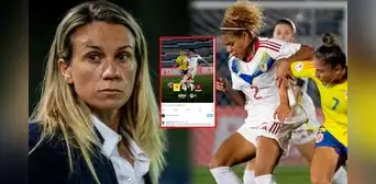 Vinotinto femenina: hinchas venezolanos culpan a Pamela Conti de goleada ante Colombia