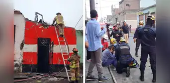 Se origina incendio en casona ubicada en el centro de Lima Se origina incendio en casona ubicada en el centro de Lima