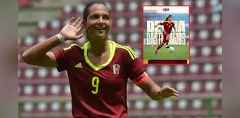 Deyna Castellanos, primera venezolana en anotar en la Super League, está de cumpleaños