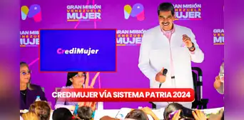 Credimujer 2024: cómo RECIBIR el beneficio por el Sistema Patria y cuáles son los REQUISITOS Credimujer 2024: cómo RECIBIR el beneficio por el Sistema Patria y cuáles son los REQUISITOS