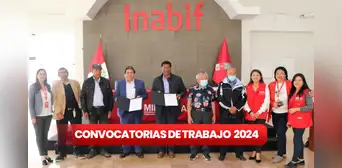 ¡Trabaja en Lima y Callao! Inabif ofrece 86 puestos de trabajo con sueldos de S/2.000 ¡Trabaja en Lima y Callao! Inabif ofrece 86 puestos de trabajo con sueldos de S/2.000