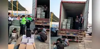 San Juan de Lurigancho: PNP recupera trailer robado con mercadería valorizada en 80.000 dólares San Juan de Lurigancho: PNP recupera trailer robado con mercadería valorizada en 80.000 dólares