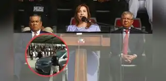 Dina Boluarte es escoltada por 12 vehículos en ceremonia, mientras inseguridad ciudadana aumenta Dina Boluarte es escoltada por 12 vehículos en ceremonia, mientras inseguridad ciudadana aumenta