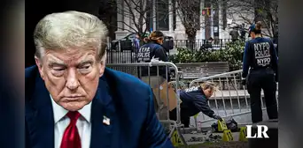 Muere hombre que se prendió fuego frente al tribunal donde Donald Trump es juzgado Muere hombre que se prendió fuego frente al tribunal donde Donald Trump es juzgado