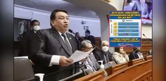 Este sería el cronograma de retiro AFP para desembolso de hasta 4UIT, según José Luna