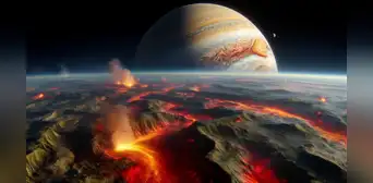 El lugar del espacio donde están los volcanes activos tan antiguos como el Sol, según la NASA El lugar del espacio donde están los volcanes activos tan antiguos como el Sol, según la NASA