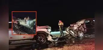 Padre muere en choque de auto contra camioneta en carretera de Piura: sus 2 hijos quedan graves