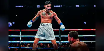 ¡'King' Ryan García derrota al campeón Devin Haney y deja vacante el título superligero del CMB! ¡'King' Ryan García derrota al campeón Devin Haney y deja vacante el título superligero del CMB!