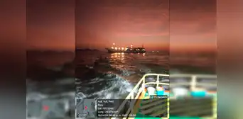 Reportan nuevo ingreso irregular de barco chino en el litoral peruano Reportan nuevo ingreso irregular de barco chino en el litoral peruano