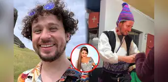 Luisito Comunica sorprende al bailar al ritmo de Muñequita Milly durante su viaje a Puno Luisito Comunica sorprende al bailar al ritmo de Muñequita Milly durante su viaje a Puno