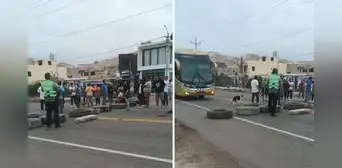 AREQUIPA: pobladores de sector La planchada bloquean carretera exigiendo reposición de agua AREQUIPA: pobladores de sector La planchada bloquean carretera exigiendo reposición de agua