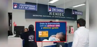 Reniec anuncia DNI gratuitos para los recién nacidos: ¿hasta cuándo y cómo tramitarlo?