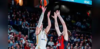 ¡Dominante! Real Madrid ganó 90-74 a Baskonia en el juego 1 de los Playoffs de la Euroliga de Basket