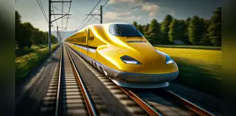 El primer tren bala que conectará Las Vegas con Los Ángeles para los Juegos Olímpicos 2028 El primer tren bala que conectará Las Vegas con Los Ángeles para los Juegos Olímpicos 2028