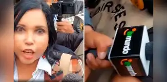 Ministra de Turismo se altera e intenta quitar micrófono a periodista: "Soy madrina de Cusco"