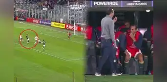 Restrepo explotó tras increíble gol fallado por De Santis al minuto final del Alianza vs. Colo Colo Restrepo explotó tras increíble gol fallado por De Santis al minuto final del Alianza vs. Colo Colo