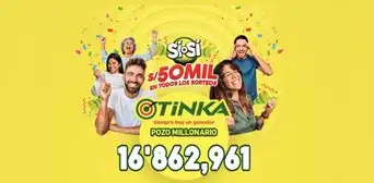 La TINKA, sorteo vía Intralot: mira los NÚMEROS GANADORES del pozo millonario del 24 de abril La TINKA, sorteo vía Intralot: mira los NÚMEROS GANADORES del pozo millonario del 24 de abril