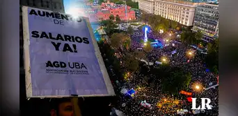 Marcha universitaria del 23 de abril: ¡Terminaron las protestas en Plaza de Mayo! Marcha universitaria del 23 de abril: ¡Terminaron las protestas en Plaza de Mayo!