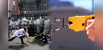 Congreso: plantean incluir pistola de descarga eléctrica en armas no letales para control de protestas Congreso: plantean incluir pistola de descarga eléctrica en armas no letales para control de protestas