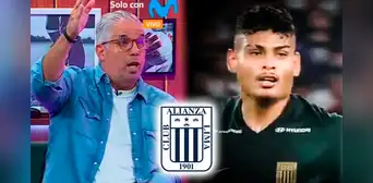 Diego Rebagliati explota contra Jeriel De Santis por el gol que falló con Alianza: "No tiene nivel"