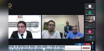 Patricia Benavides: PJ realiza control de identidad a Miguel Girao y otros detenidos en operación Valkiria