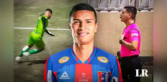 Árbitro de Liga 2 cobró absurdo offside a portero y jugador de AUDH se pronuncia: "Eso no existe"
