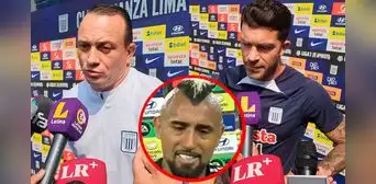 Arregui y Restrepo responden con todo a Arturo Vidal tras minimizar a Alianza Lima