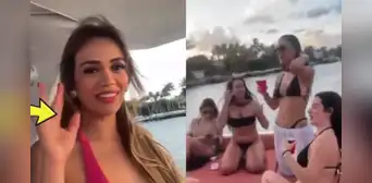 Mayra Goñi responde tras salir en grabación con mujeres en yate: "No entendía lo que pasaba" Mayra Goñi responde tras salir en grabación con mujeres en yate: "No entendía lo que pasaba"