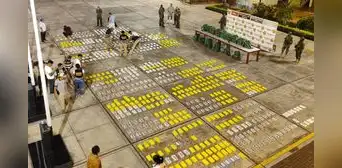 Vraem: mochileros abandonan casi una tonelada de cocaína al notar a la Policía Vraem: mochileros abandonan casi una tonelada de cocaína al notar a la Policía