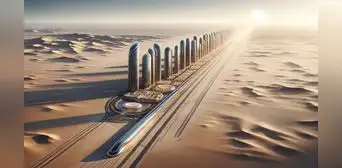 The Line, la megaciudad futurista de Arabia Saudita, está en peligro