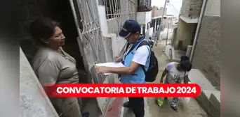 ¡Trabaja en INEI! Entidad ofrece 56 empleos a nivel nacional con sueldos de S/2.300