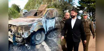 Boric declara duelo nacional tras asesinato de 3 policías durante patrullaje en Chile: "Cobarde atentado"